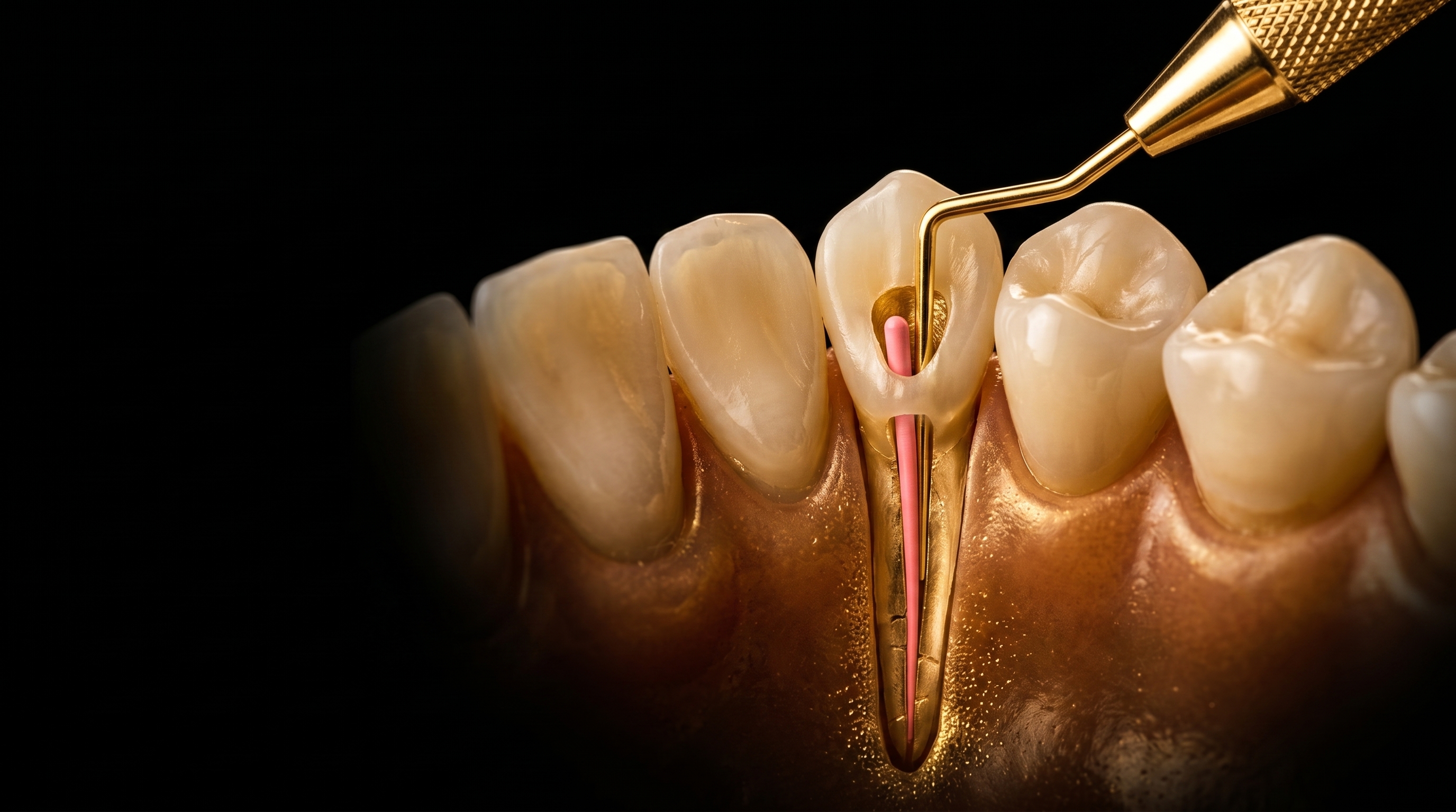 Paciente en tratamiento de endodoncia